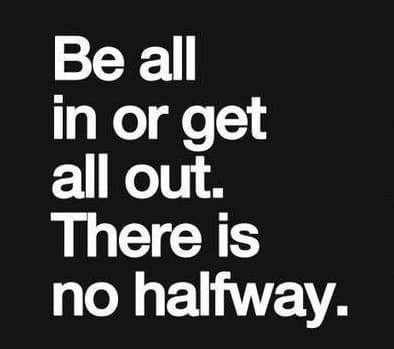 be all in