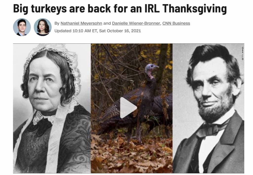 The turkey effect