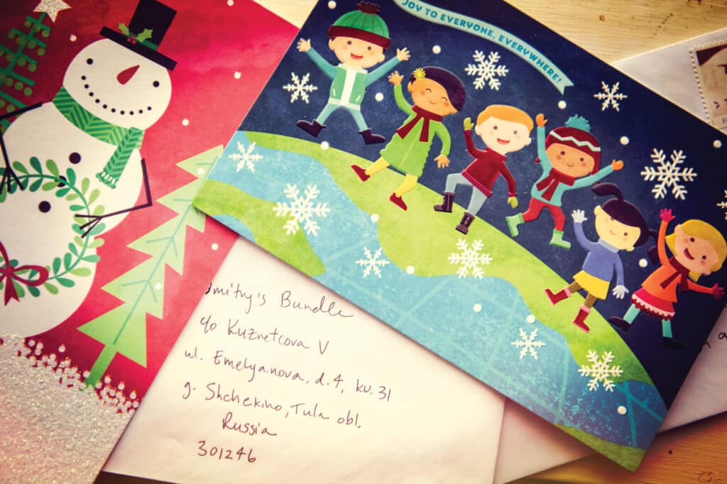 On the 12th day of letter writing